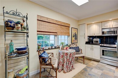 Bamboo Shades add a beautiful touch and privacy.