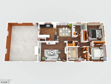 3D Floor Plan for 132 Fieldcrest Road