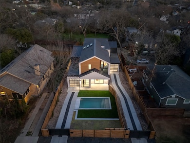 Aerial view of property and surrounding area