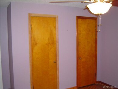 Bedroom Double closets in master bedroom