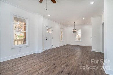 From living room looking towards dining room and f
