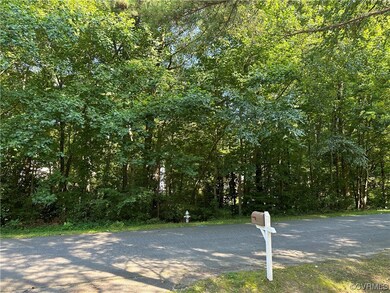 Across the street is only woods and a creek