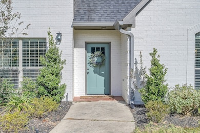 Welcoming new front door enhances curb appeal.