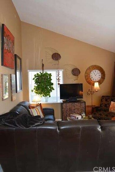 Detail of living room space.  North facing window 