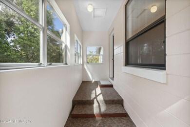 Side porch