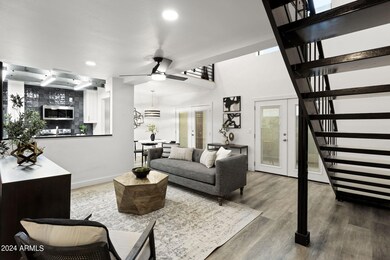 Open Living/kitchen