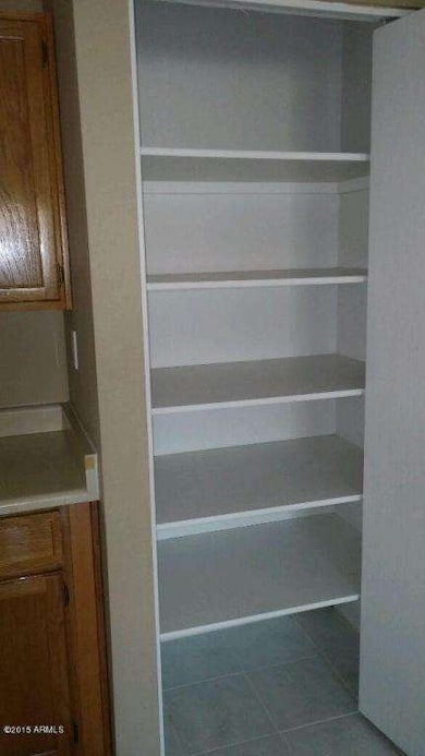 storage in kitchen