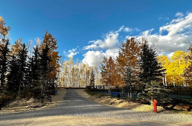 The new Lot 32 driveway passes the newly resurfaced community tennis and pickleball courts.