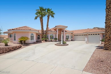 Mediterranean / spanish house with stucco siding,