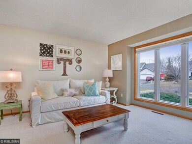 Living room right off of front entrance.