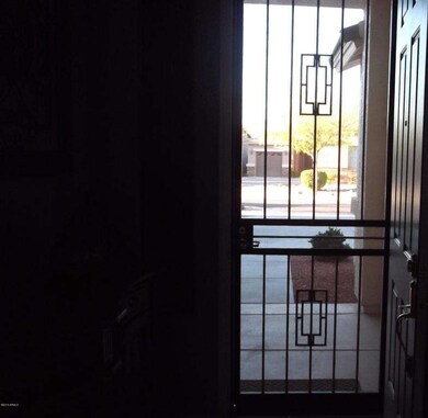 SECURITY DOOR AT ENTRANCE