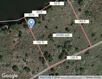 Lot dimensions per MLS mapping program.