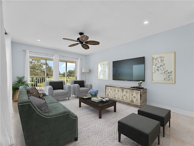 Virtually Staged / Living Room