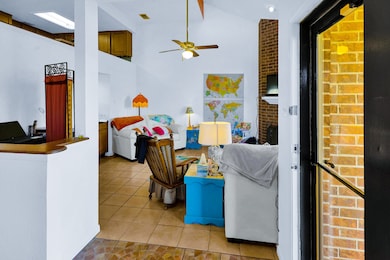 Soaring ceilings and brand new interior paint