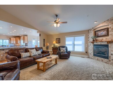 Gorgeous Living Room with Fireplace