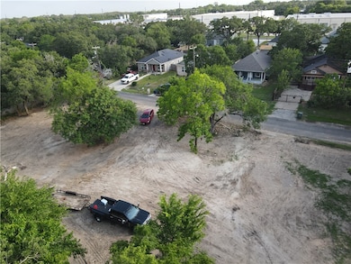 Aerial view of residential area