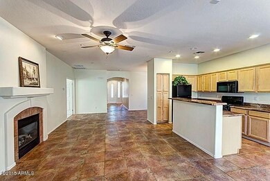 Great Room with gas fireplace