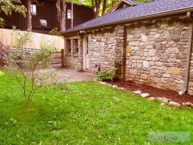 stone patio