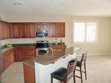 Kitchen, dining area to the right
