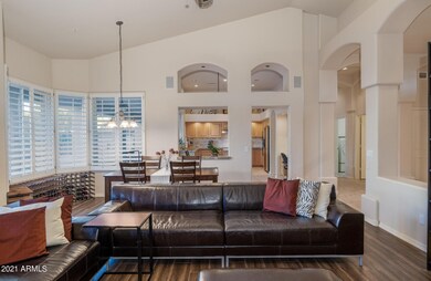 Living Room Dining Kitchen