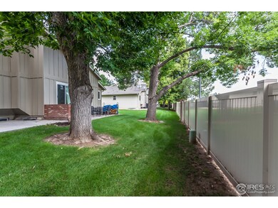 Backyard is fenced