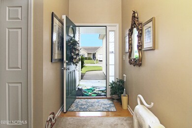 Entry facing front