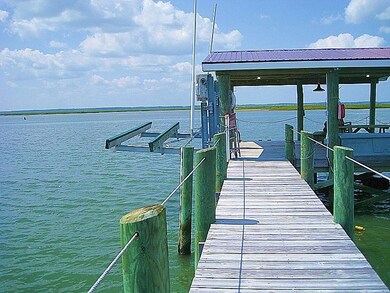 Dock is located on Chincoteague Channel