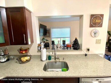 kitchen into living room
