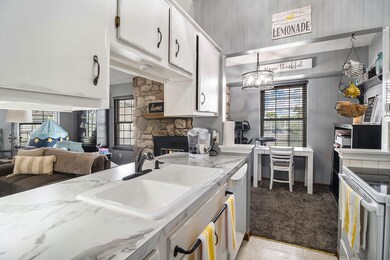 Kitchen and office