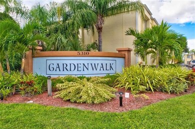GARDEN WALK ENTRY SIGN.
