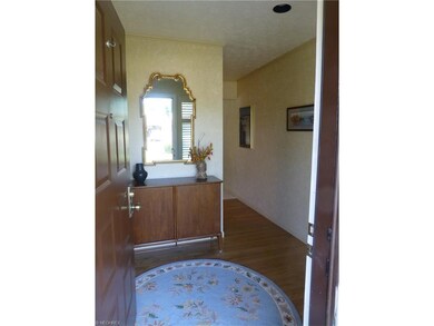 Foyer hardwood flooring entrance