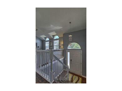 Split entry with hardwoods