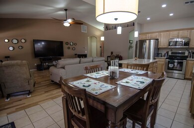 Dining Room-Kitchen-Living Room