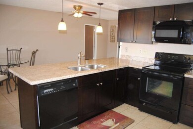 Breakfast Bar Area and Island