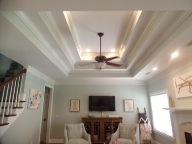 Trey Ceilings in Grand Room