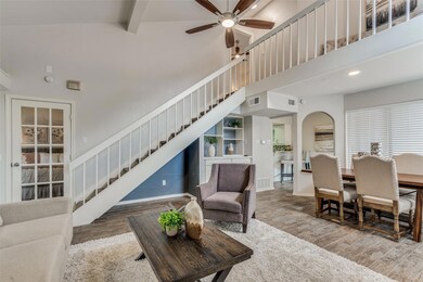 Enough space for a complete dining area