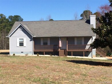 Front of House with Full Front Porch