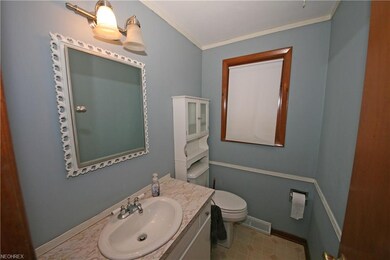 Half bath on the main level