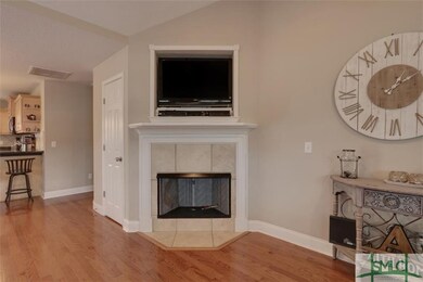 Gas Fireplace in living room