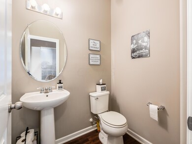 1st floor half bath