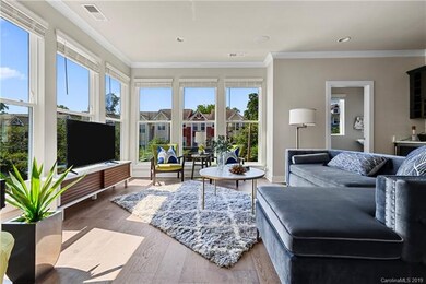 End unit features additional bump out with ample n
