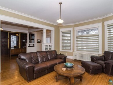 FP, leaded glass, original hardwood floors