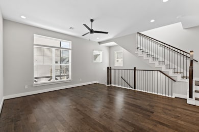 Experience the seamless, free flowing design of this open concept living space