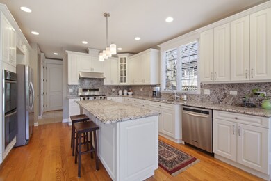 Large chef's kitchen with Stainless Steel applianc