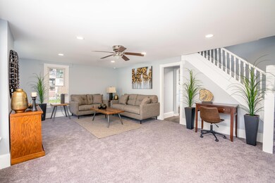 Spacious living room