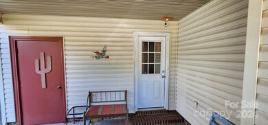 Entrance to the side door