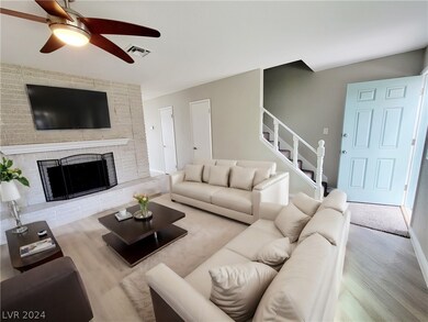 Virtually Staged new vinyl plank wood like floorin