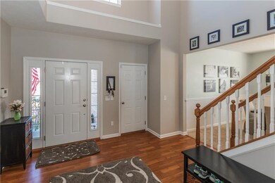 Welcoming, large foyer