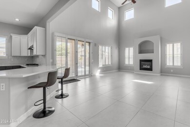 Soaring ceilings