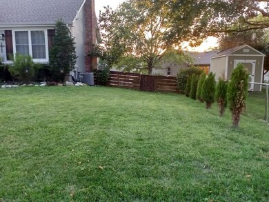 New wood fence